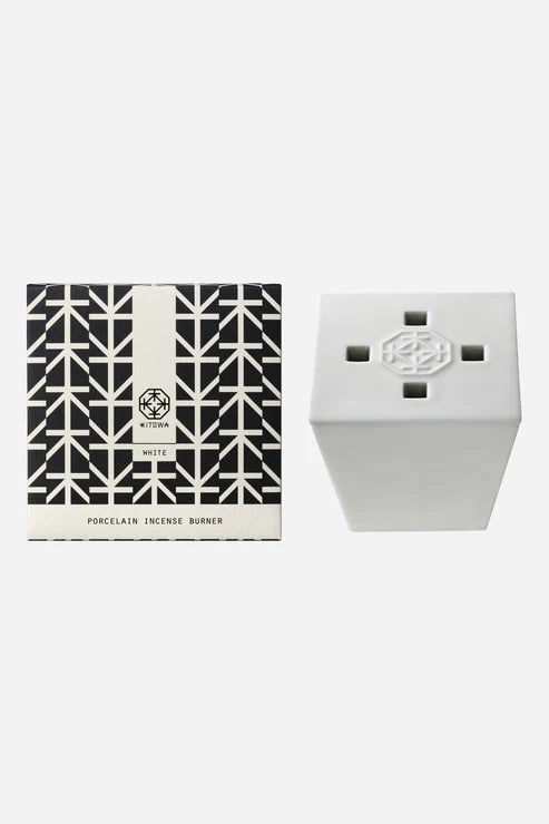 KITOWA / PORCELAIN INCENSE BURNER - WHITE – kitowafragrance.com